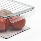 Kapaklı Buzdolabı Düzenleyici – Şeffaf, Kırılmaz ve Çizilmez thumbnail 7