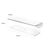 Kapaklı Buzdolabı Düzenleyici – Şeffaf, Kırılmaz ve Çizilmez thumbnail 3