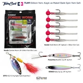 TAMSET LRF Avları İçin Jig ve Silikon Yem Seti TLM1 - 1