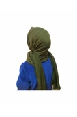 Kadın Bambu Kraş Şal Tesettür Hafif Hijab İnce Ütü Gerektirmez Şal - 1