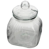 Cam Bakliyat Kavanozu Vakumlu Cam Kapaklı 4 LİTRE thumbnail 1