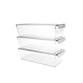 Kapaklı Buzdolabı Düzenleyici – Şeffaf, Kırılmaz ve Çizilmez thumbnail 9