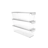 Kapaklı Buzdolabı Düzenleyici – Şeffaf, Kırılmaz ve Çizilmez thumbnail 1