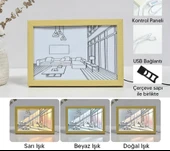 Işıklı Retro Tablo - 1