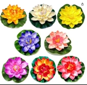 Dekoratif Yapay Lotus Çiçeği - 3