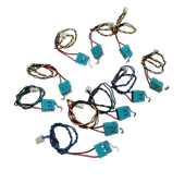 20cm Kablolu Soketli Limit Switch Basıldığında İletimi Kesen İki Uçlu Sınır Anahtarı 2A 125VAC - 10 Adet thumbnail 2