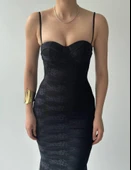 Kalıse İp Askılı Elbise thumbnail 8