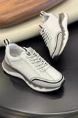 2024 HAKİKİ DERİ ERKEK SNEAKERS - ERKEK SPOR AYAKKABI - 4