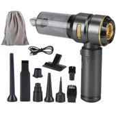 PRO HL-1212 Üflemeli Güçlü Vakum Ev Ofis Araç Süpürgesi 16000PA Güçlü El Süpürgesi Şarjlı Çok Fonksiyon thumbnail 1