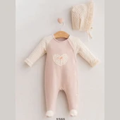 Tongs Baby Cheerful Lace Tulum 5360 Gül Kurusu - 1