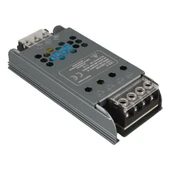 Ayt Ledx ALN-M12125 12 Volt 12.5 Amper 57x24x12mm Ultra Slim Metal Kasa Adaptör Şerit Led Kamera Adaptörü - 2