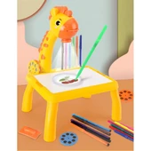 Periboia Zürafa Tasarımlı Projeksiyonlu Boyama Tahtası - 1