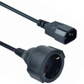 Ups/Pdu C14-Schuko Priz Çevirici Kablo 1.8 metre thumbnail 2