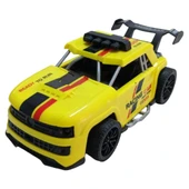 Sürtmeli Yarış Arabası - Sarı thumbnail 1