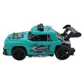 Sürtmeli Yarış Arabası - Turkuaz thumbnail 2