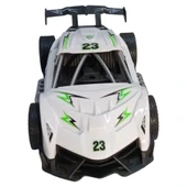 Sürtmeli Yarış Arabası - Beyaz thumbnail 6