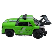 Sürtmeli Yarış Arabası - Yeşil thumbnail 2