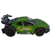 Sürtmeli Yarış Arabası - Yeşil thumbnail 5