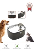 Torima Tpd-01 Siyah Otomatik Filtreli Kedi Köpek Su Pınarı Su Çeşmesi Ultra Sessiz Su Şelalesi thumbnail 1