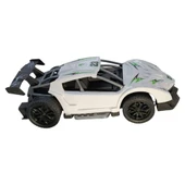 Sürtmeli Yarış Arabası - Beyaz thumbnail 2