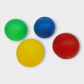 Köpek Oyuncağı - Plastik Düdüklü Top - 4 lü Set thumbnail 4