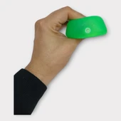 Köpek Oyuncağı - Plastik Düdüklü Top - Yeşil - 6