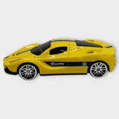 Metal Mini Arabalar 8 cm - Sarı - 3 - 7