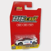 Metal Mini Polis Arabası 8 cm - Polis - 4 - 4