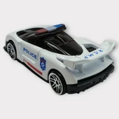 Metal Mini Polis Arabası  8 cm - Polis - 4 - 3