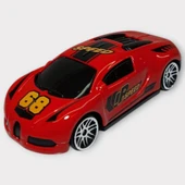 Metal Mini Arabalar 8 cm - Kırmızı - 4 - 5