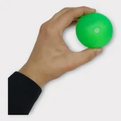 Köpek Oyuncağı - Plastik Düdüklü Top - Yeşil - 5