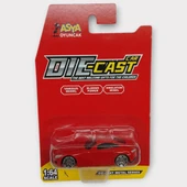 Metal Mini Arabalar  8 cm - Kırmızı - 1 - 4