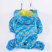 Pawstar İrides Fileli Su Geçirmez Orta-Büyük Irk Köpek Yağmurluk Tulum thumbnail 3