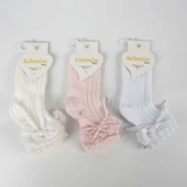 Katamino Aylina Aks File Bebek Soket Çorap K43016 Asorti - 1