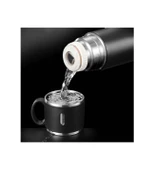 316 Paslanmaz Çelik Termos Bardak 580 Ml Bardaklı 20 Saat Sıcak-soğuk Thermos Mug Kupa Coffee - 3