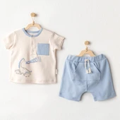 Andywawa AC25915 Dino 2'Li Bebek Takım Blue - 1