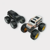 Mini Off-Road Araçlar 2'li - Siyah Beyaz - 5