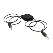 Powermaster Makaralı 3.5 Mm Stereo Erkek-Erkek Aux Kablo thumbnail 3