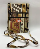 Otantik Desenli Fermuarlı Askılı Çanta Özel Dikim - GS302 - 1