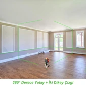 Kobb KBL33G 40 mt Şarjlı Otomatik Hizalamalı Yeşil Çapraz Çizgi Lazeri Outlet - 7