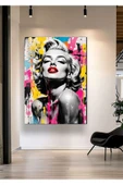 MARİLYN MONROE KANVAS DUVAR SALON OFİS DÜKKAN HEDİYELİK DEKARASYON SÜSÜ ÖLÇÜ SEÇMEYİ UNUTMAYINIZ - 1