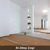 Kobb KBL33G 40 mt Şarjlı Otomatik Hizalamalı Yeşil Çapraz Çizgi Lazeri Outlet - 2