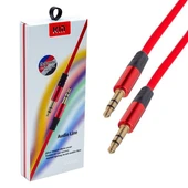Powermaster Pm-3777 3.5 Mm Erkek/Erkek Kırmızı Stereo Aux Kablo - 1