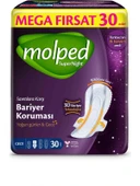 Molped Süpernight Gece Mega Ped 30 Adet - 1