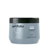 Artfolio Kırılgan ve hasarlı saçlar için DOLGUNLAŞTIRICI ve NEMLENDİRİCİ maske, 500ml - 1