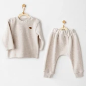 Andywawa AC26213 Casual 2'li Takım Beige - 1