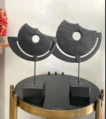 2 Li Kaideli Halka Biblo Viking Kalkanı Obje Modern Özel Tasarım thumbnail 1