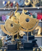 2 Li Kaideli Halka Biblo Viking Kalkanı Obje Modern Özel Tasarım thumbnail 8