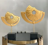 2 Li Kaideli Halka Biblo Viking Kalkanı Obje Modern Özel Tasarım thumbnail 10