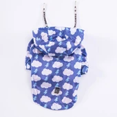 Pawstar Tonitruum Fileli Su Geçirmez Küçük Irk Köpek Yağmurluğu thumbnail 4